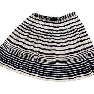 Ace Delivery Rayon Striped Casual Skirt XS
